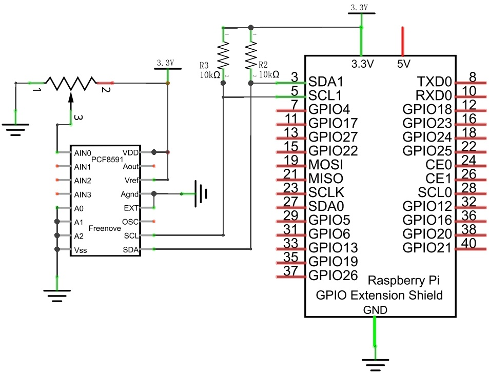 PCF8591-Schematic