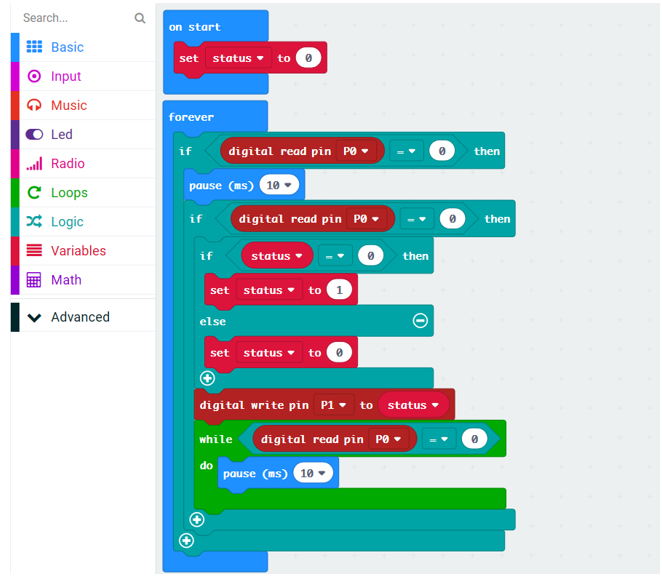 4. Chapter Button and LED — fnk0045-docs v1.0.0 documentation