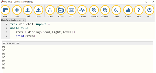 15. Chapter Light Sensor — fnk0045-docs v1.0.0 documentation