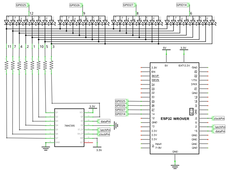 Chapter 16 74HC595 & 7-Segment Display — fnk0047-docs v1.0.0 documentation