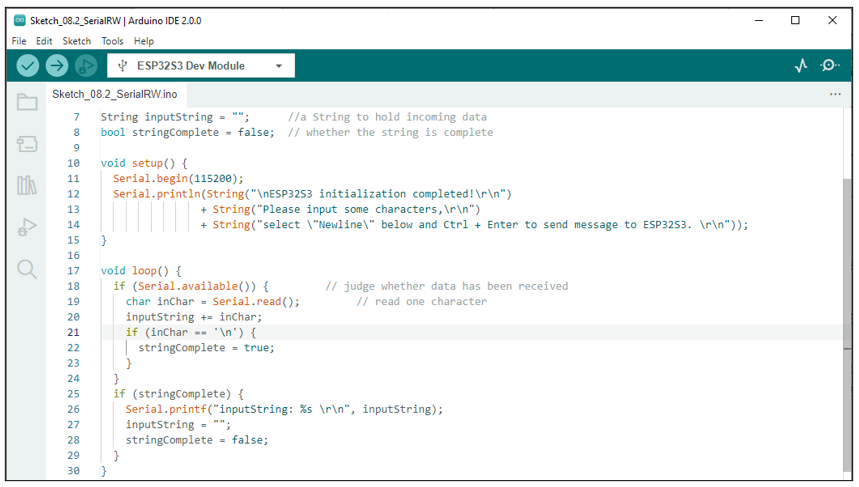 8. Chapter Serial Communication — fnk0082-docs v1.0.0 documentation